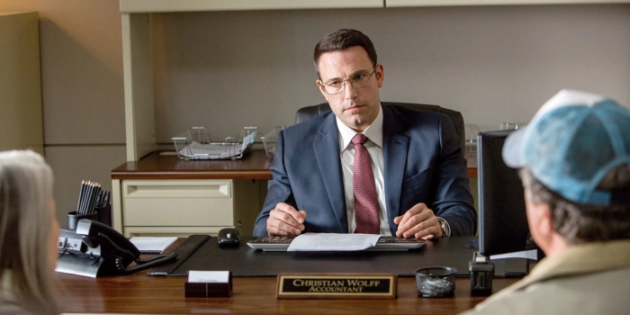 Ben Affleck as Christian Wolff in The Accountant